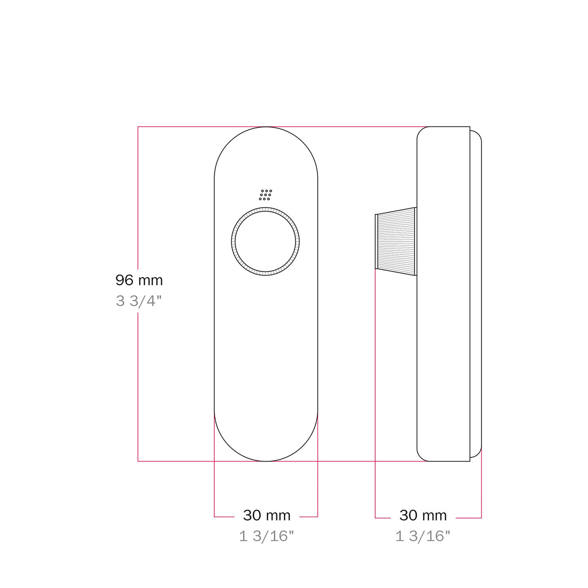 Dimmer universale per lampade da tavolo con pulsante rotativo per lampadine LED e incandescenza - Trasparente