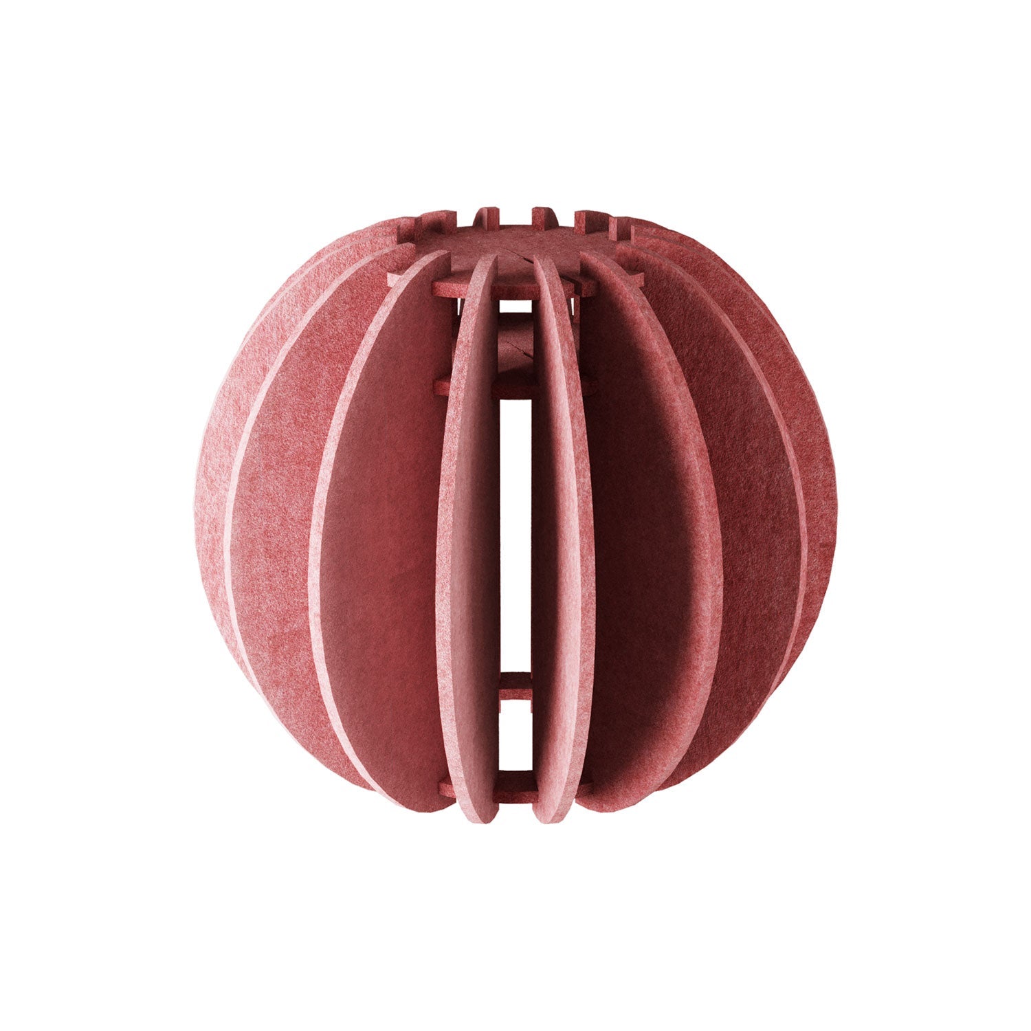 LAMPSHHADE - Pendant Lamp with Elliptical Shade - Rose melange