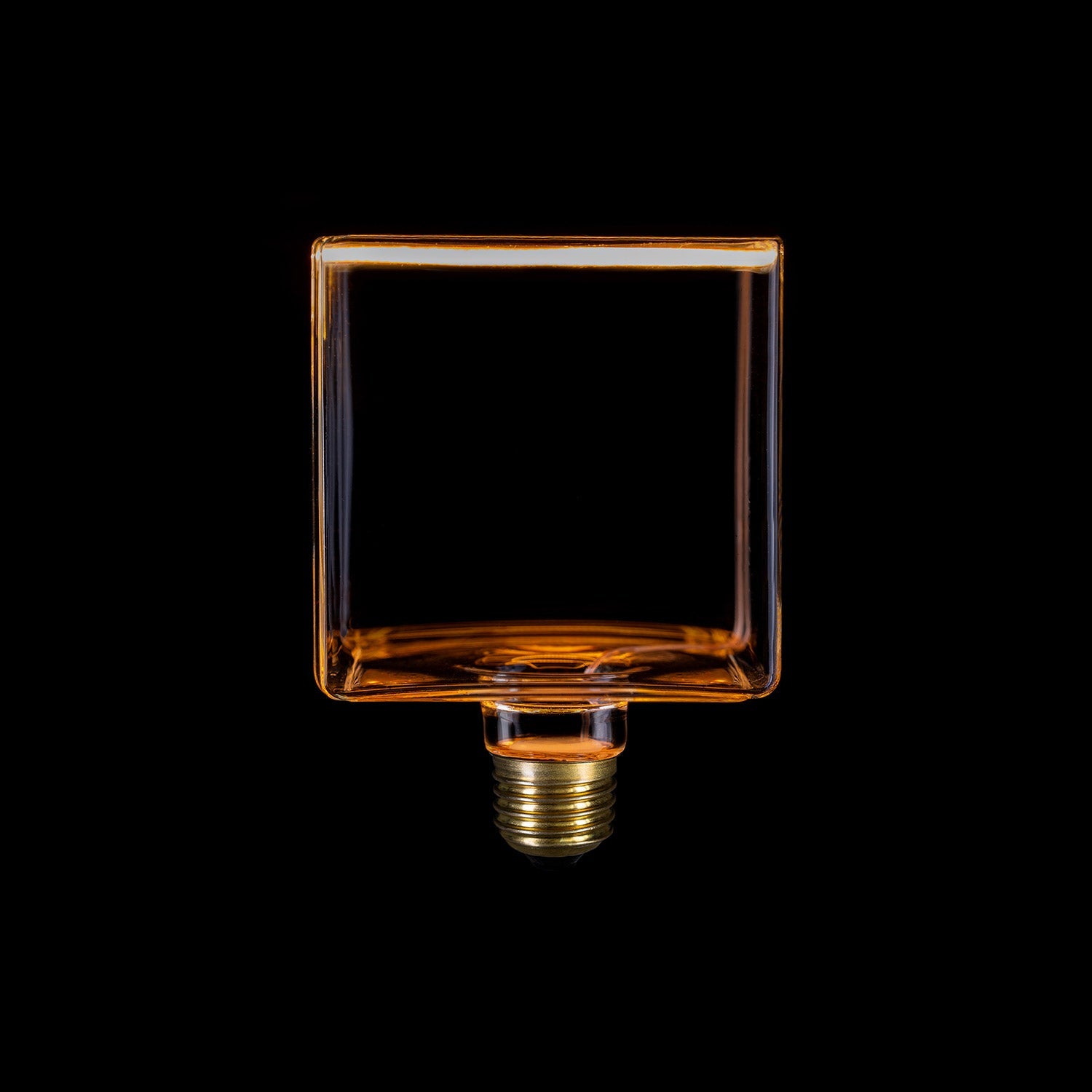 LED Clear Light Bulb Ghost Line CRI 90 Cube 5,5W 440Lm E26 120V 2200K Dimmable - G04