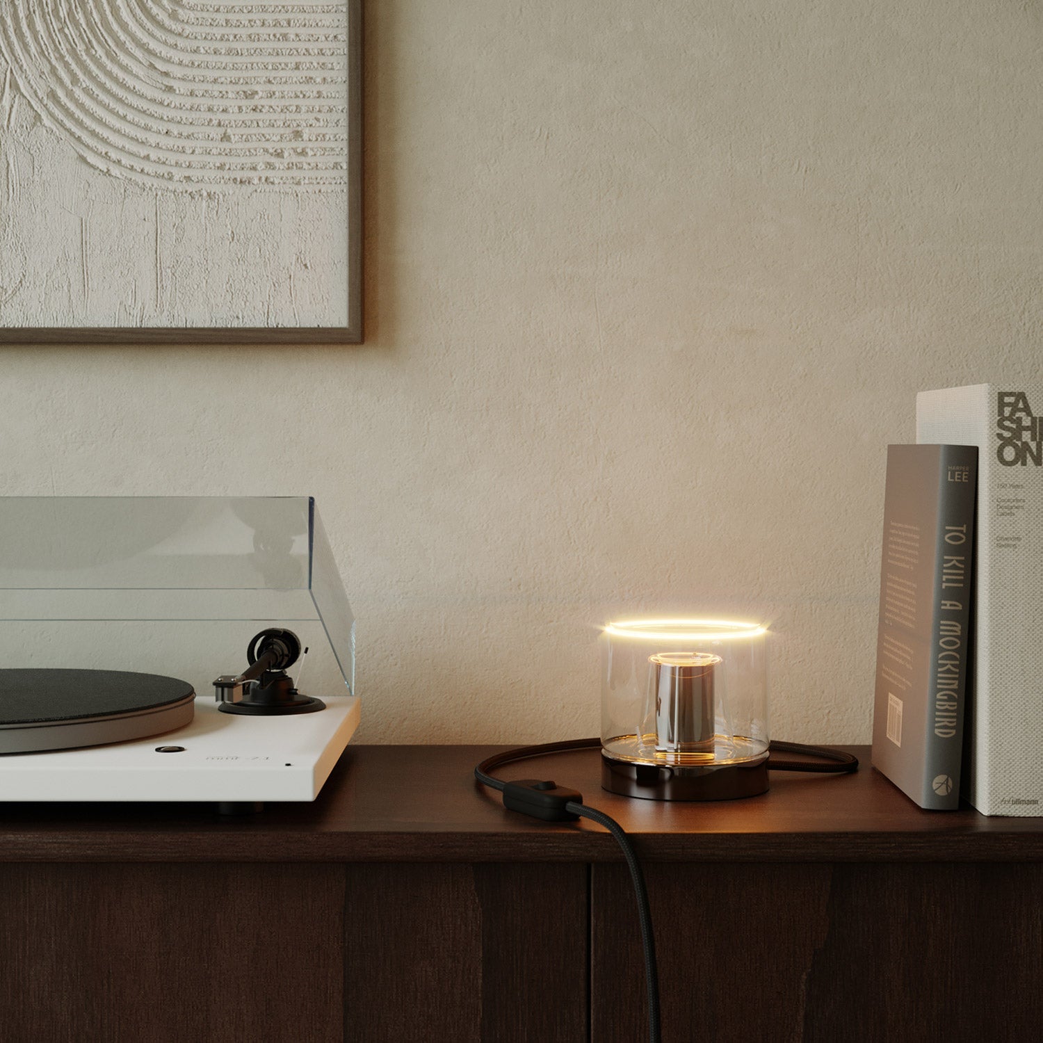 LED Clear Light Bulb Ghost Line CRI 90 Recessed Mini Donut 5,5W 450Lm E26 120V 2200K Dimmable - G03