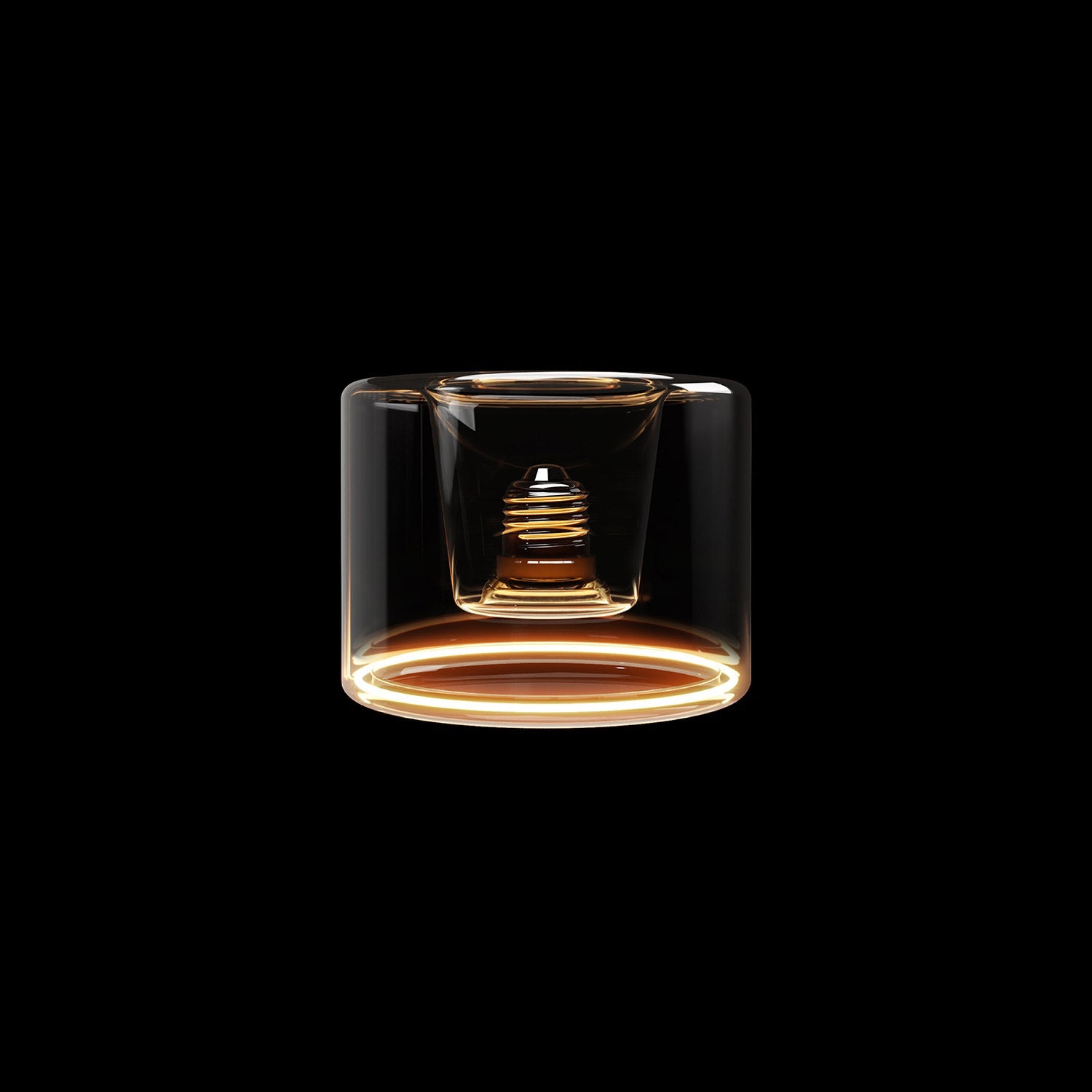 LED Clear Light Bulb Ghost Line CRI 90 Recessed Mini Donut 5,5W 450Lm E26 2200K Dimmable - G03