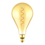 LED Light Bulb Amber Teardrop PS50 5.5W 300Lm E26 2000K Dimmable - PS50 Teardrop