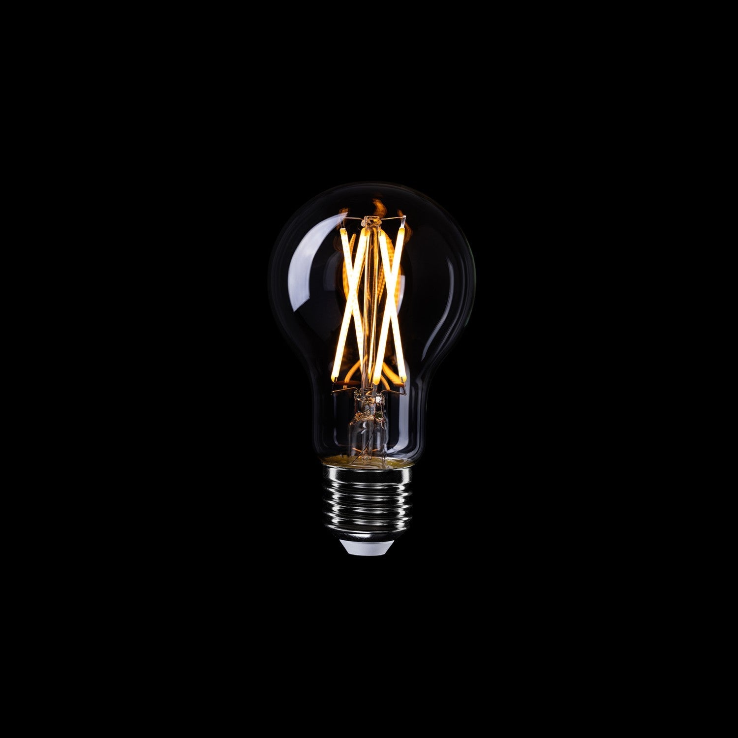 LED Light Bulb Cross Filament A19 8.8W 720Lm E26 120V 2200K Dimmable - X02