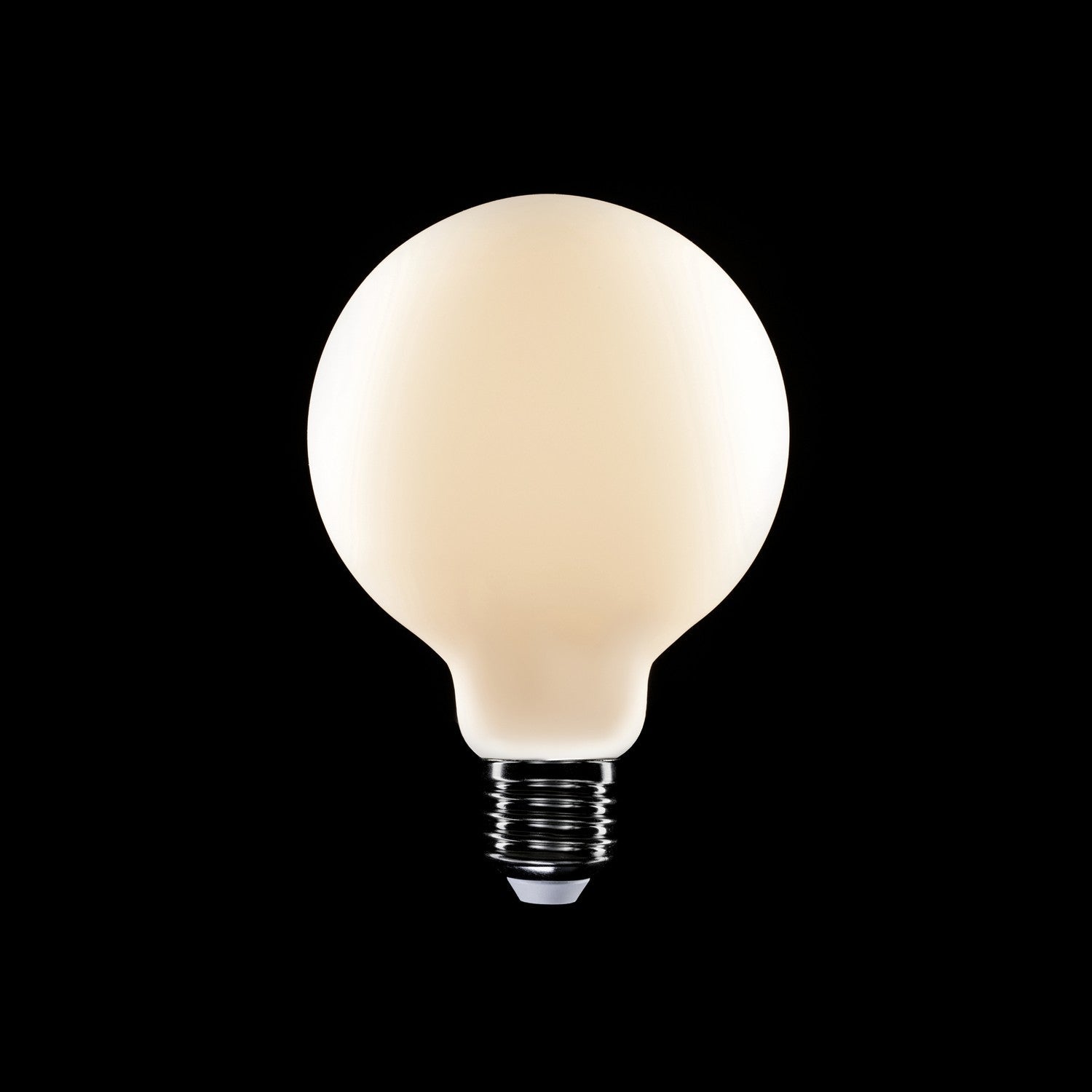 LED Porcelain Effect Light Bulb CRI 95 G30 8.8W 600Lm E26 120V 2700K Dimmable - P03