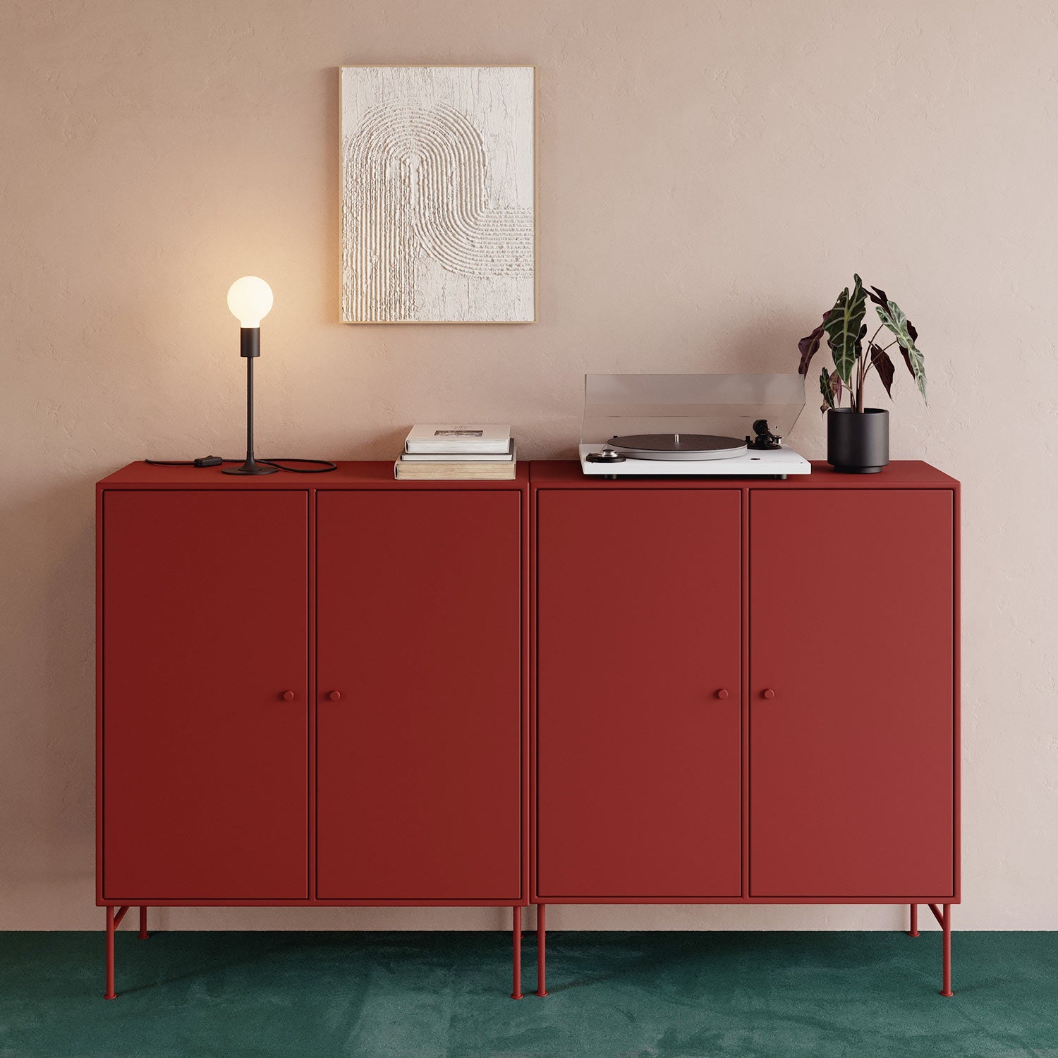 MAG-Y, kit supporto magnetico per lampada - Nero