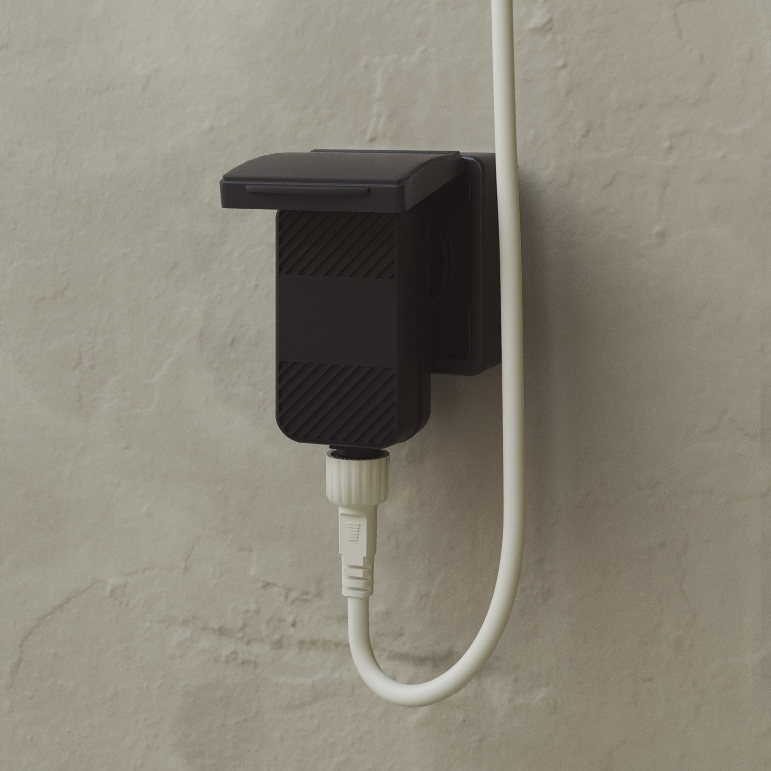 Outdoor 12-Light String Light for wet locations White Sand, Power supply with US plug - Marina12 Cherry