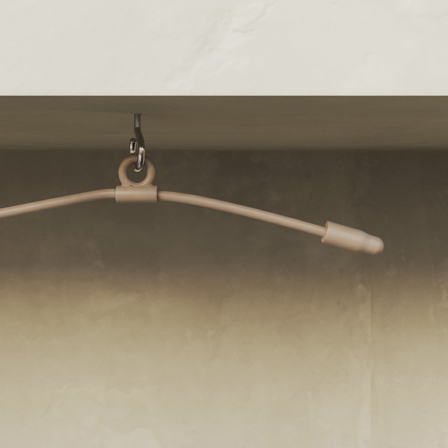 Outdoor 6-Light String Light for wet locations Desert Brown, Power supply with US plug - Marina6 Cherry 140 cm