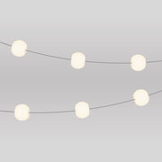 Outdoor 6-Light String Light for wet locations Gray, Power supply with US plug - Marina6 Cherry