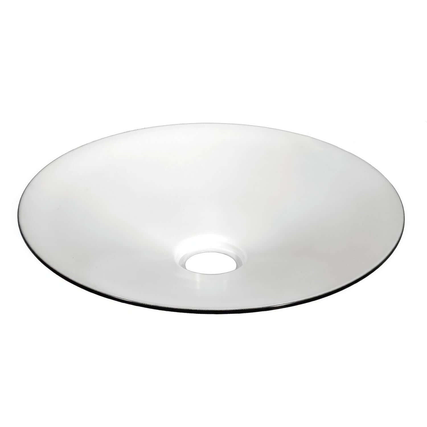 Paralume Swing in metallo smaltato con attacco E27 - Nero - Creative Cables