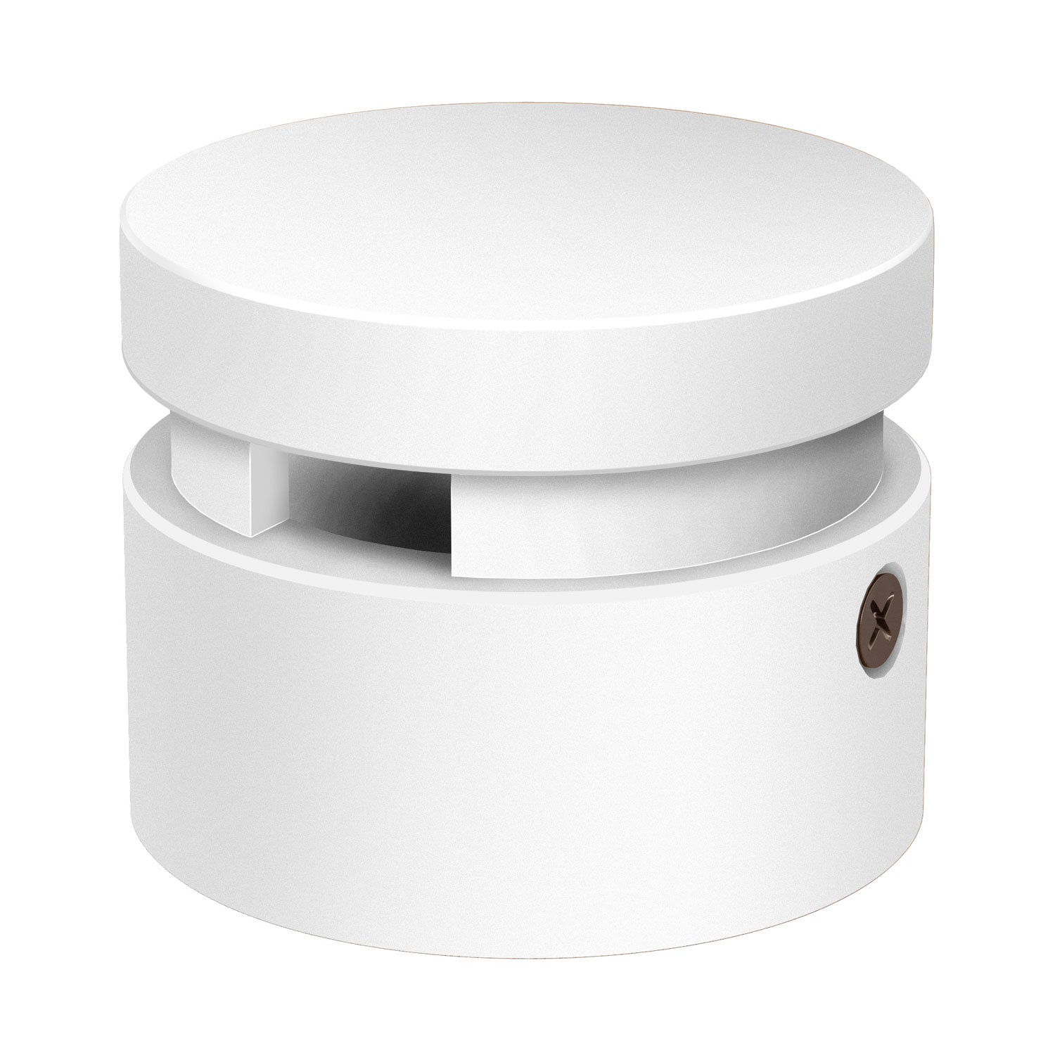 Passacavo in legno per cavo per catenaria e sistema Filé. Made in Italy - Bianco