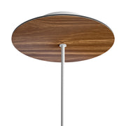 Rosone Rose-One rotondo, diametro 200 mm con 1 foro e 4 fori laterali - Legno Bianco