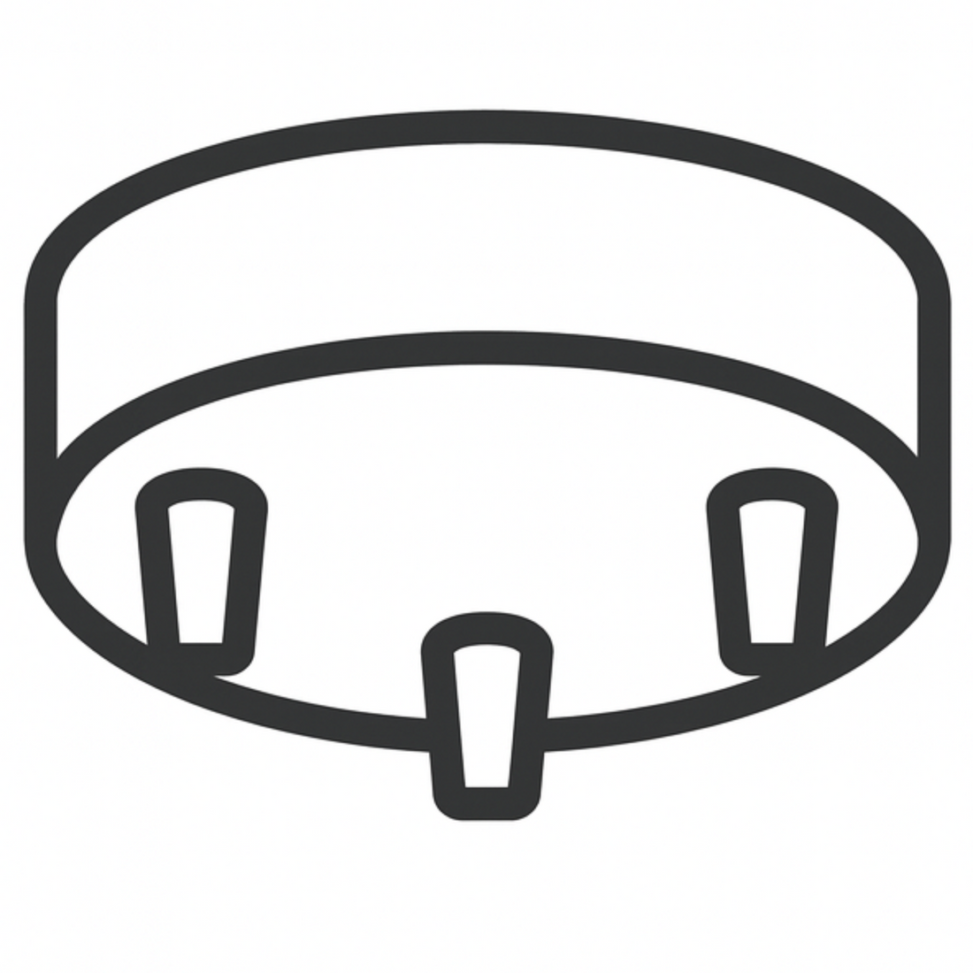 Decentrare un lampadario da soffitto partendo dal rosone