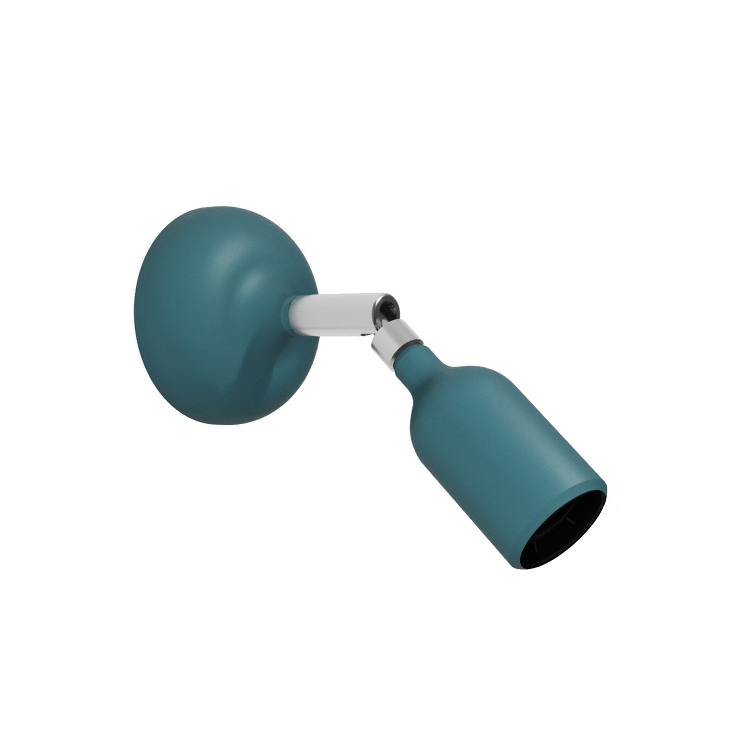 Silicone Fermaluce lamp with joint - Petrol