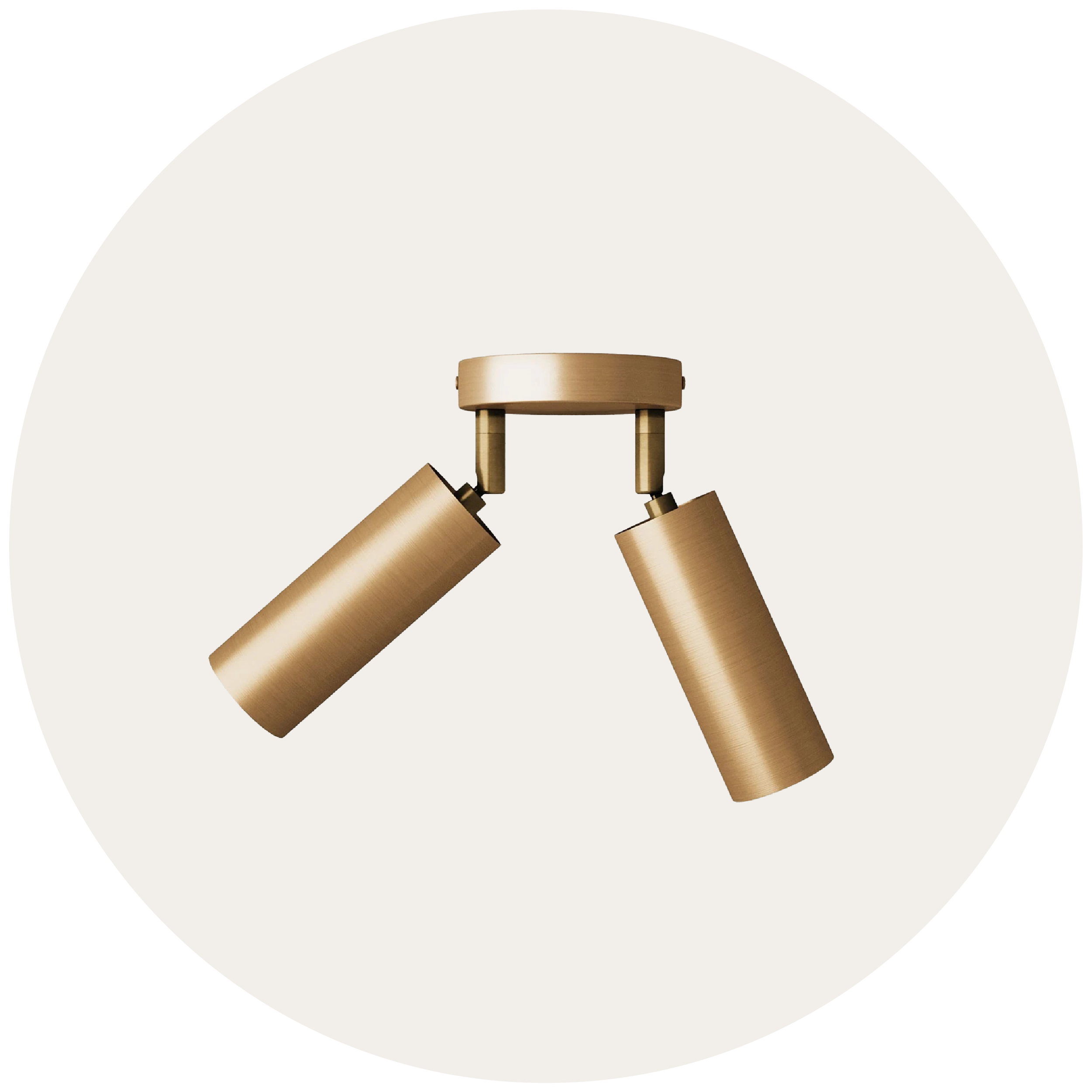 Lamps with spotlights