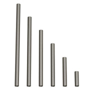 Tubo di estensione in metallo per lampade a sospensione o da tavolo - Titanio satinato