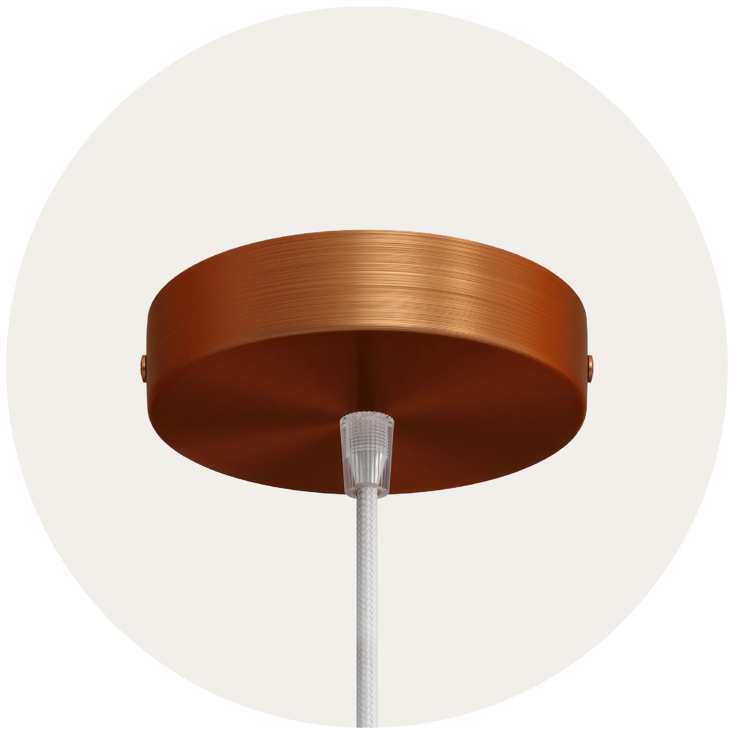 1-hole ceiling canopies