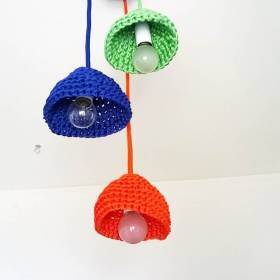 Brunella Bertinetti: nautical rope handmade lampshades